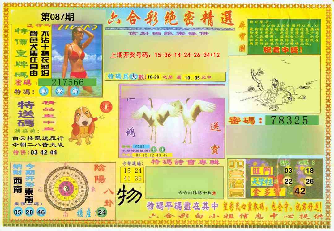 087期绝密精选A[图]