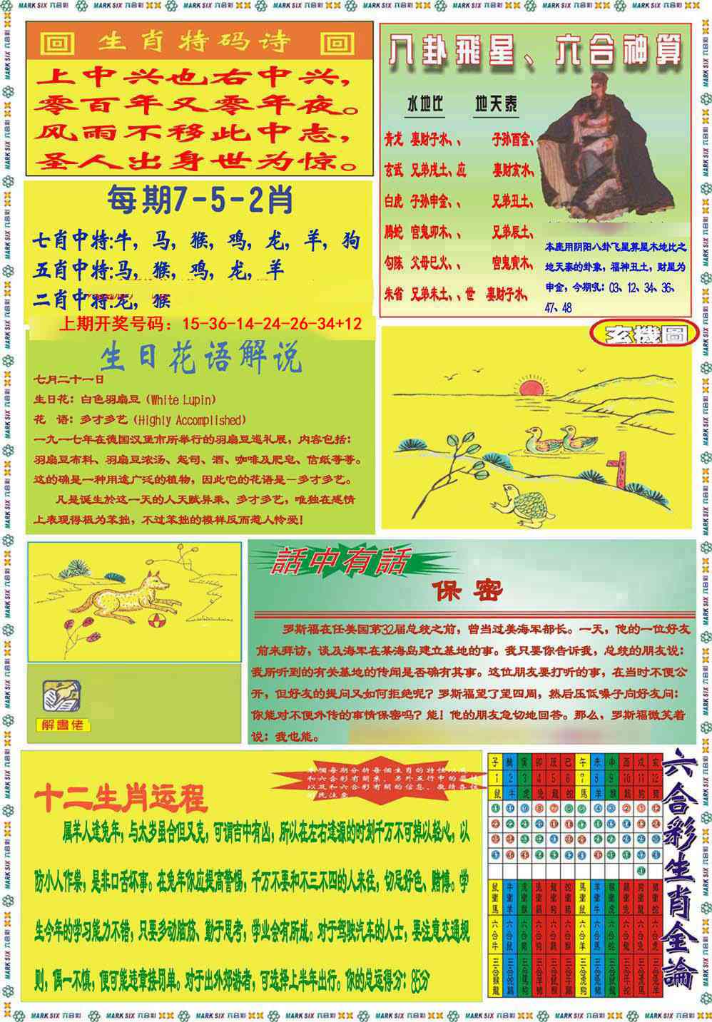 087期九龍马经B(推荐)[图]